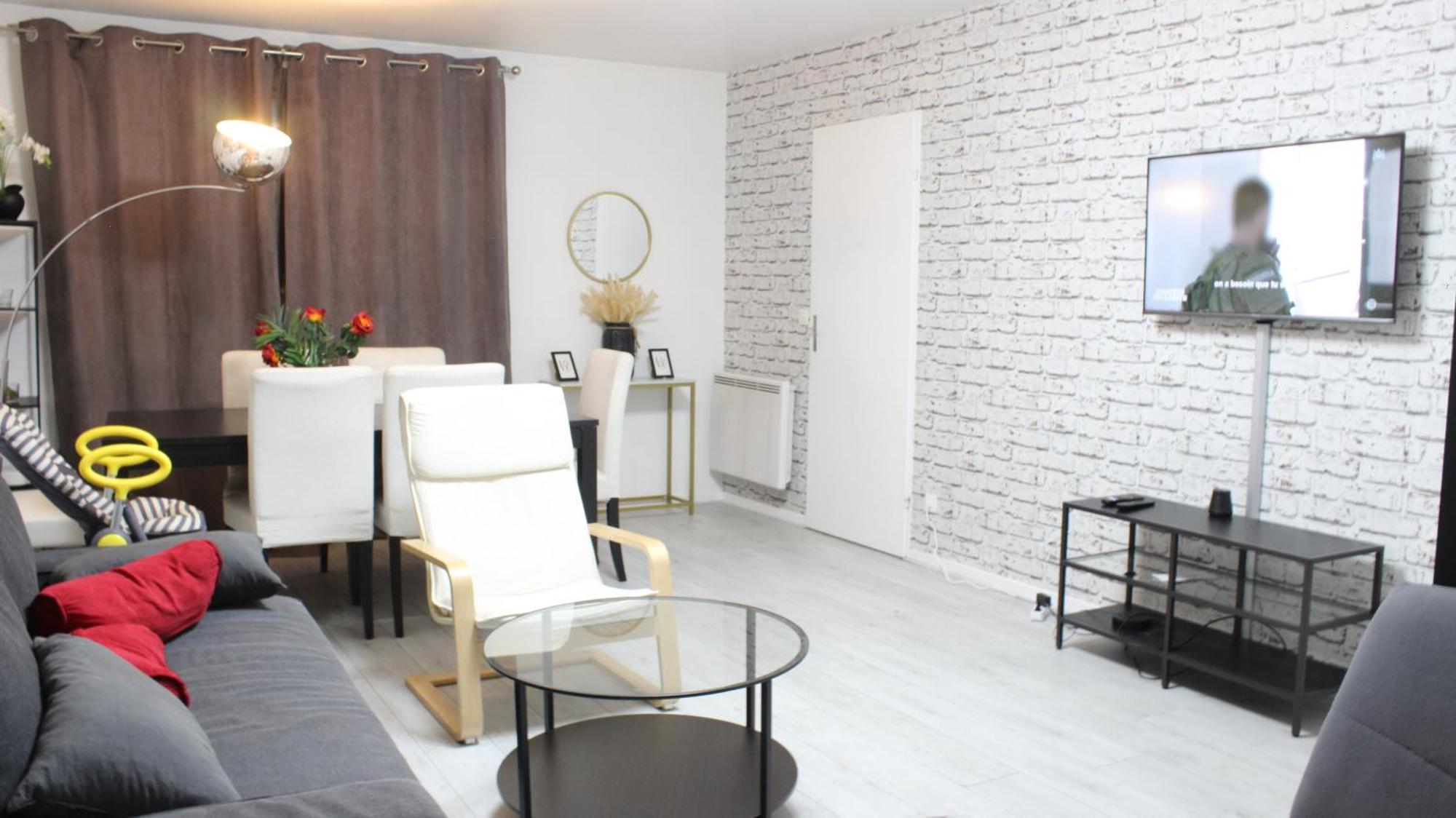 Appartement - Proche Rer - 2 Chambres & 4 Lits Double - Paris Orly Courcouronnes Екстериор снимка