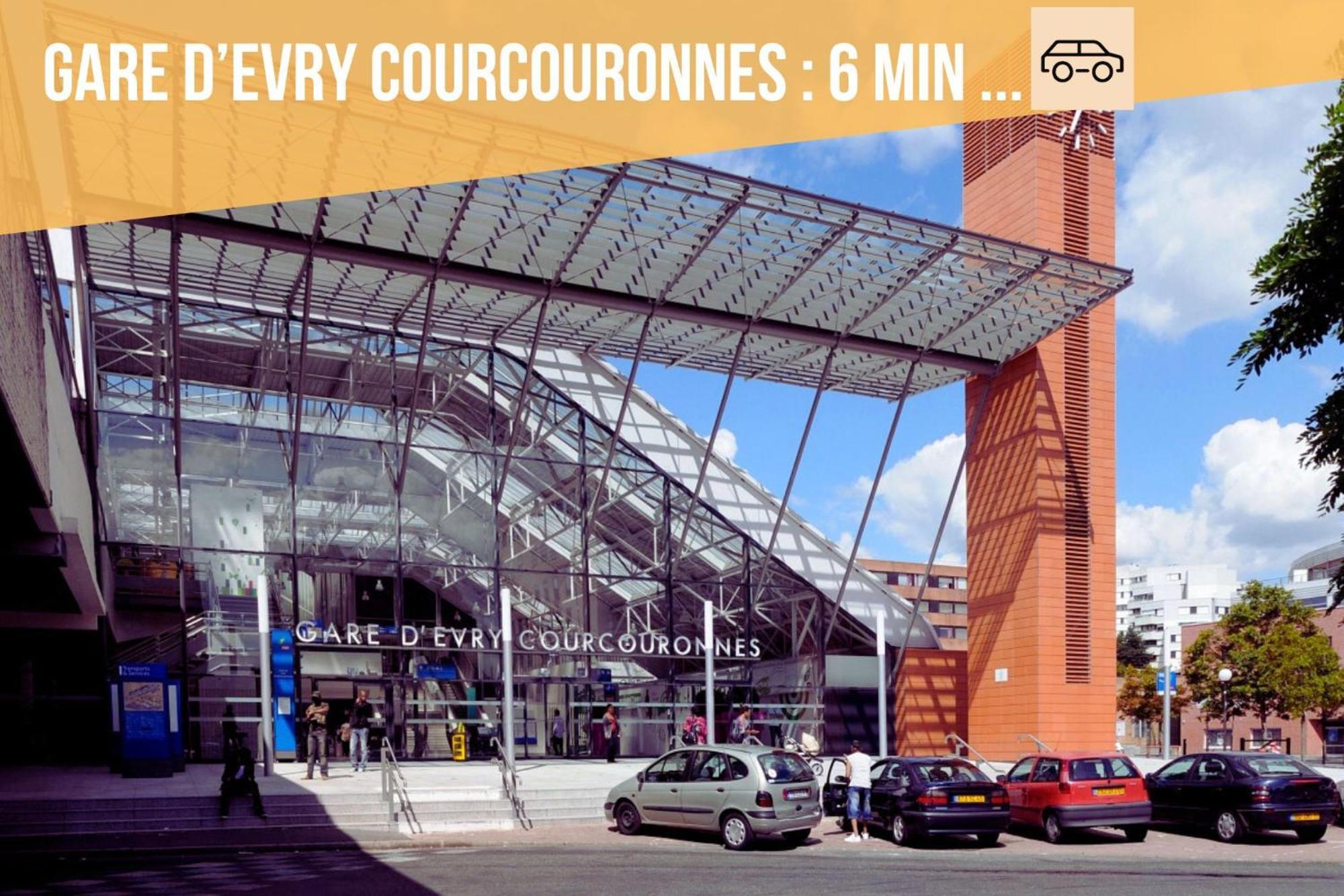 Appartement - Proche Rer - 2 Chambres & 4 Lits Double - Paris Orly Courcouronnes Екстериор снимка